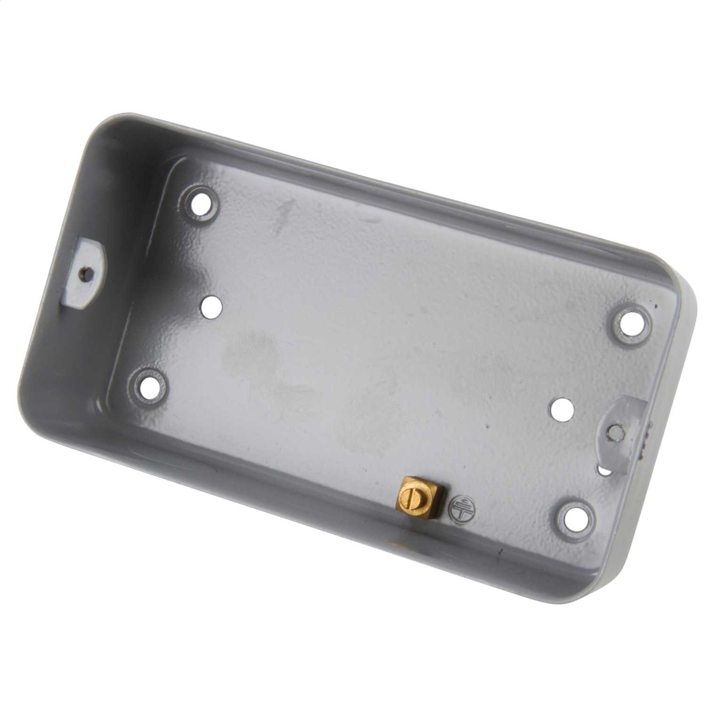 Volex 3 and 4 Gang Flush or Surface Metal Back Box with Knockouts