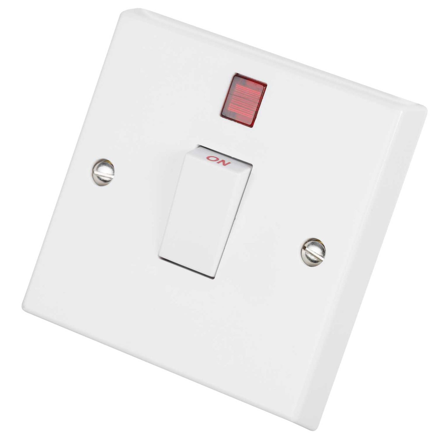 Volex 20A DP Switch with Neon White