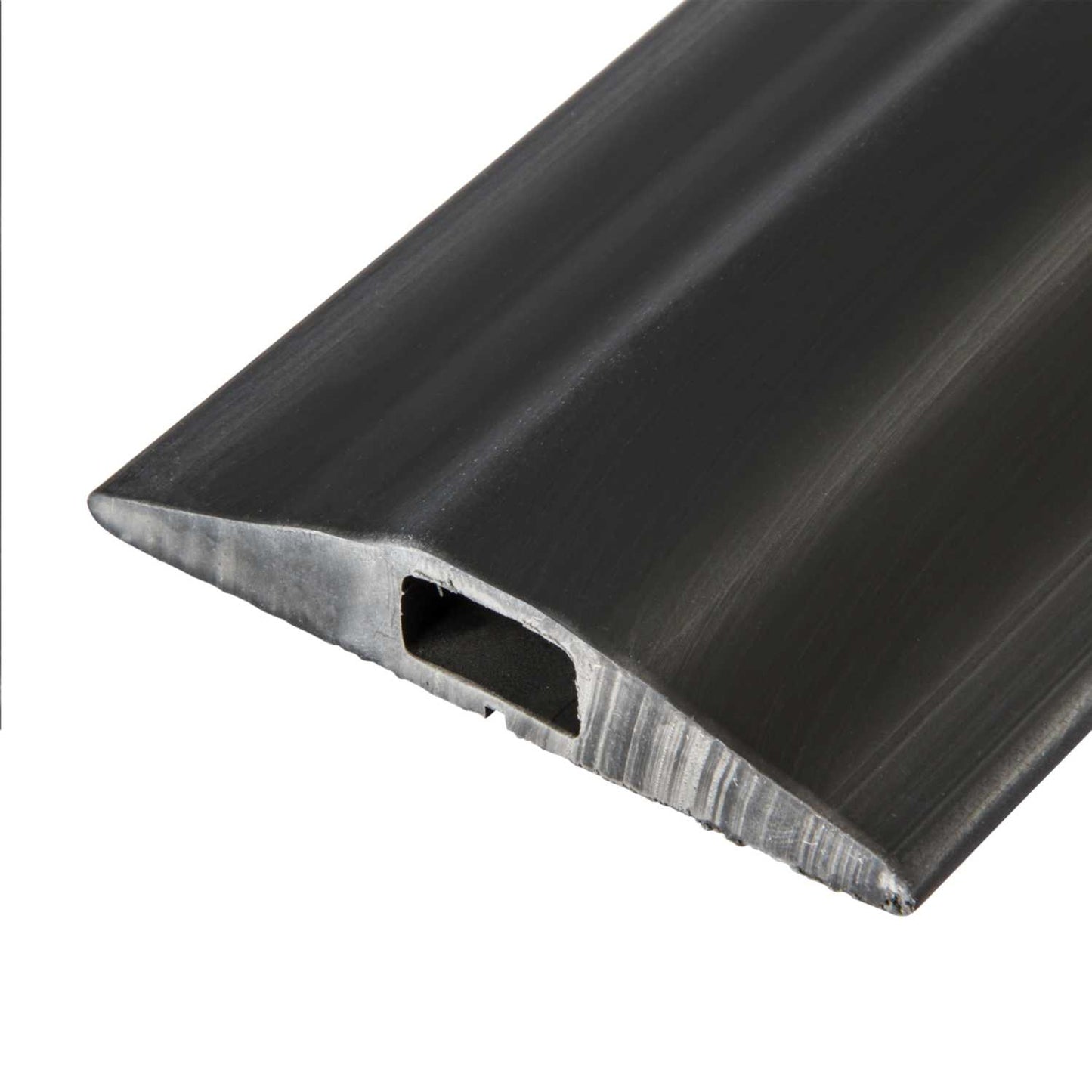 Vulcascot 14mm x 8mm Standard Type Snap Fit Cable Protector Cover Black (9m Reel)