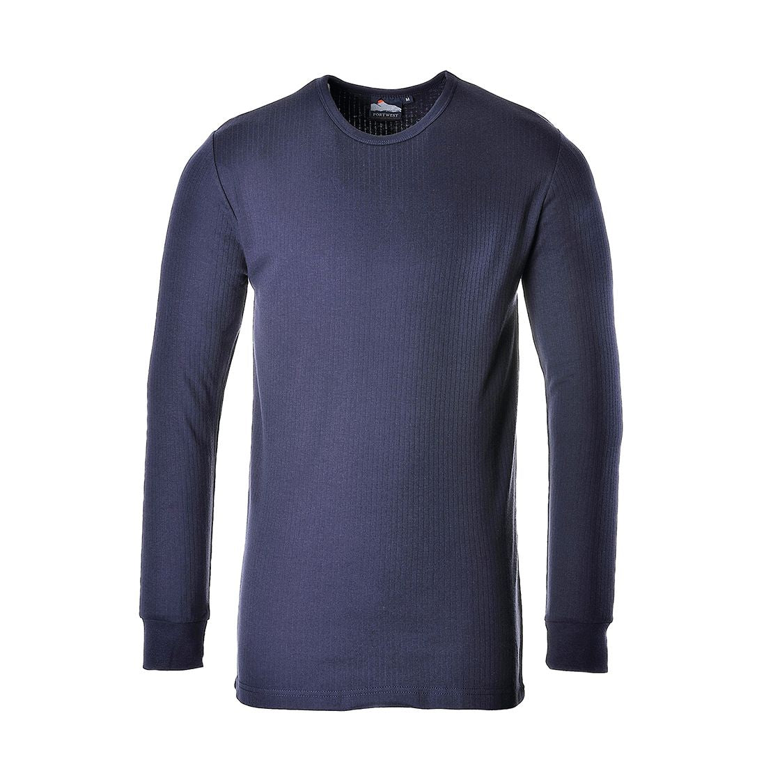 Thermal T-Shirt Long Sleeve, 4XL, R, Navy