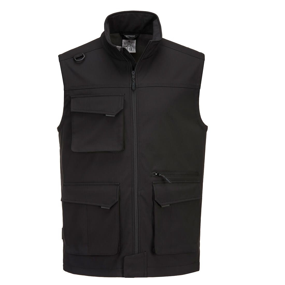 KX3 Softshell Gilet (3L), S, R, Black