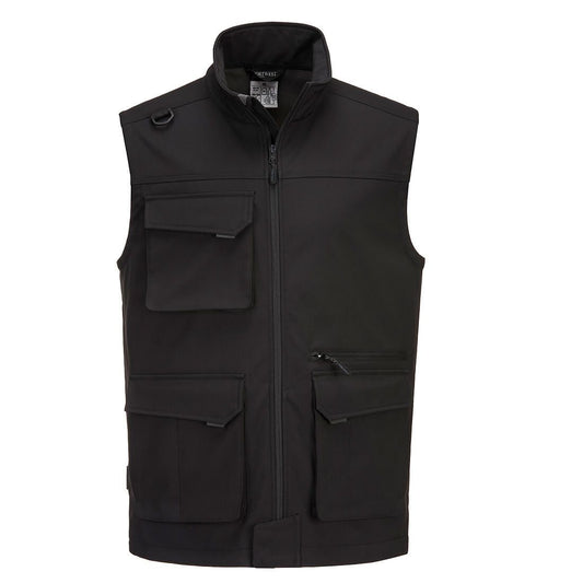 KX3 Softshell Gilet (3L), S, R, Black
