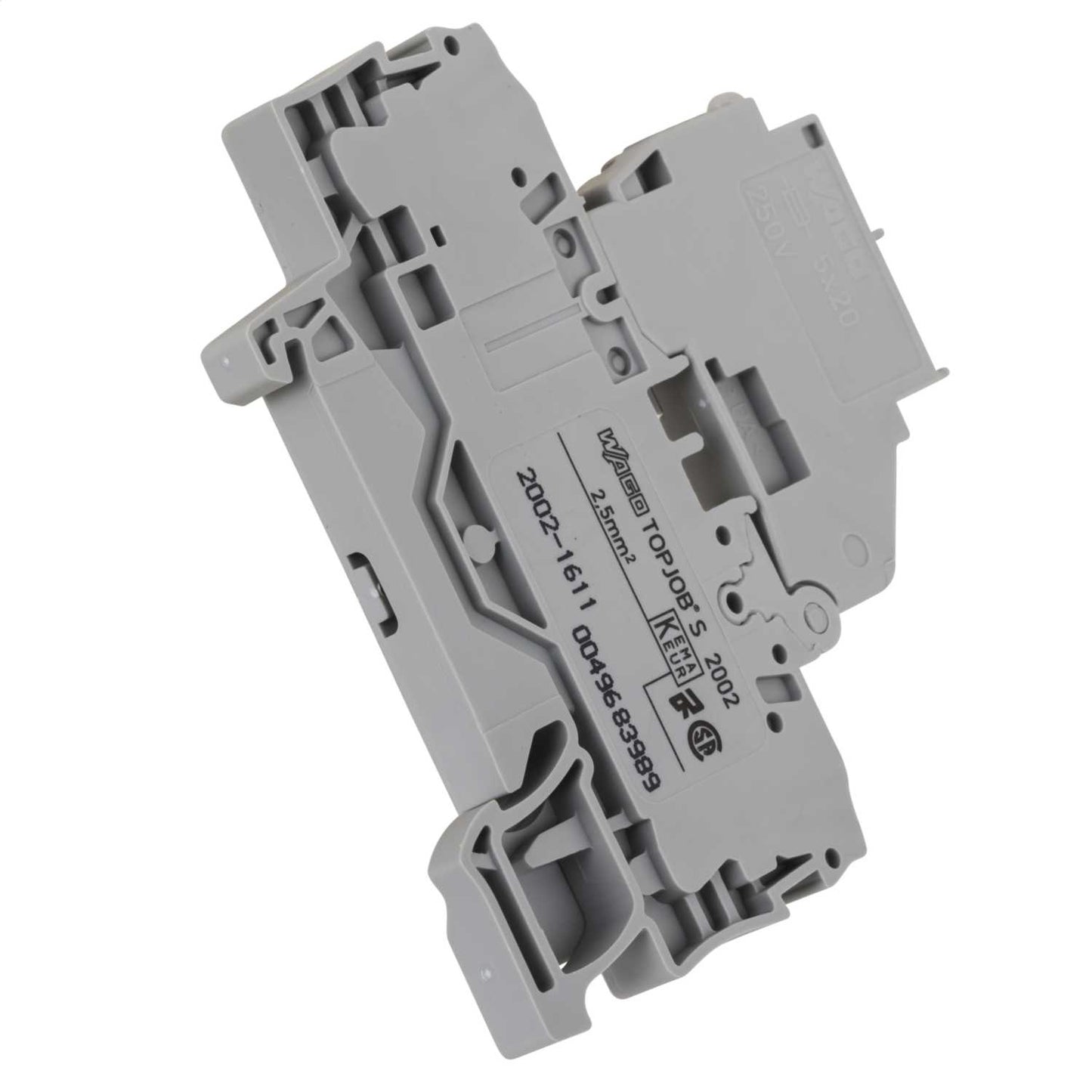 Wago 2.5mm 6A Max Fused Disconnect Terminal