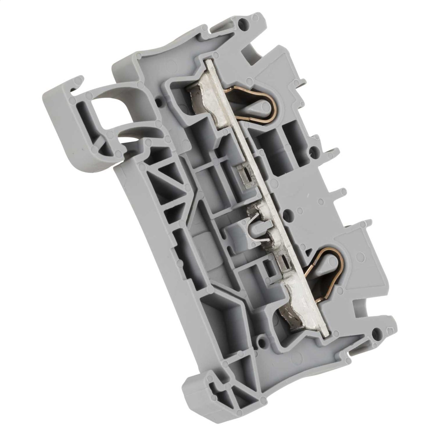 Wago 4mm Standard DIN Rail Terminal Grey