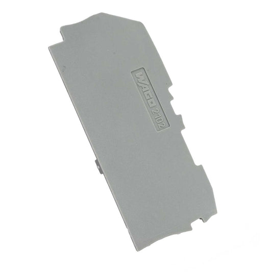 Wago End plate for 2.5mm Pushbutton and Lever Terminals