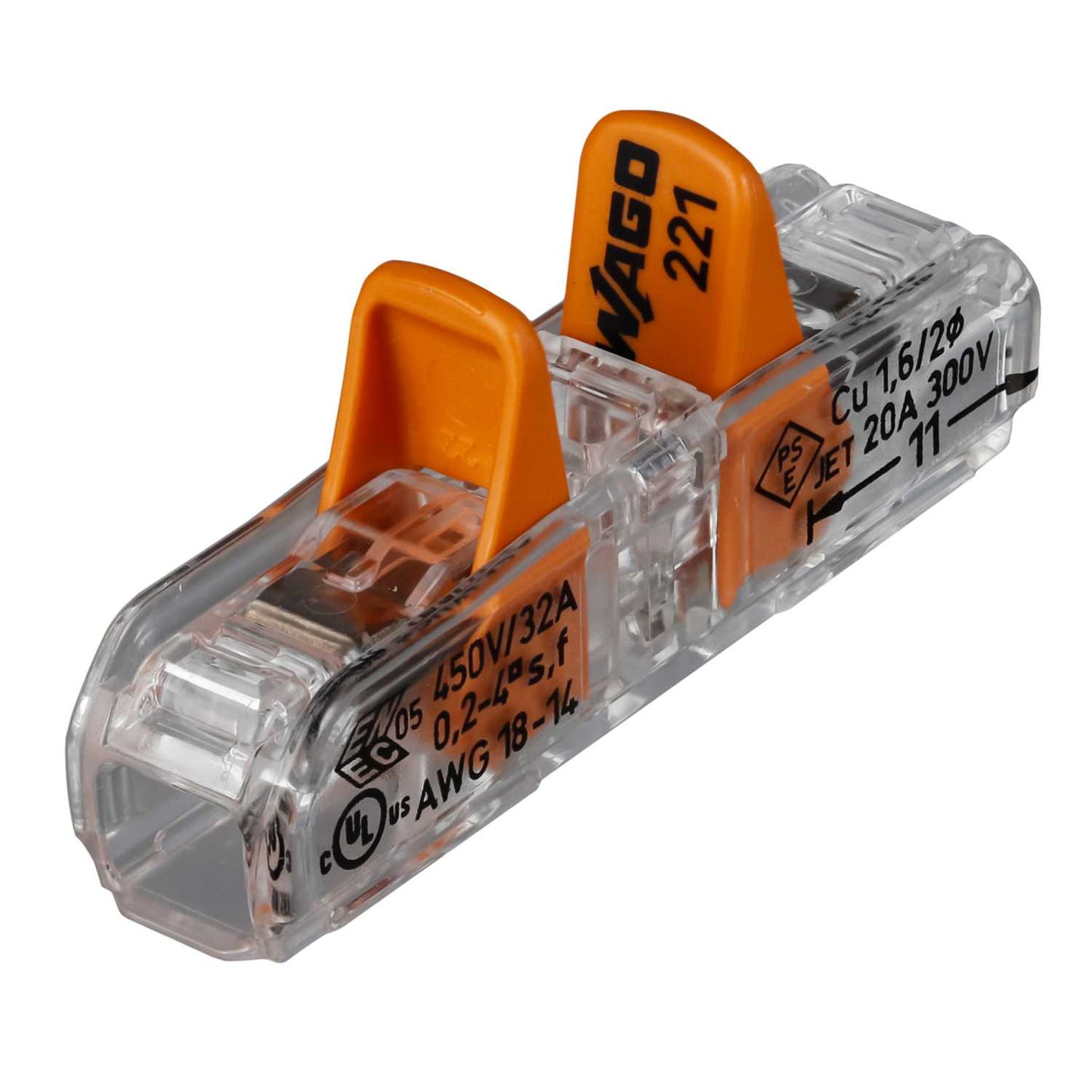 Wago Inline Splicing Connector with Lever (Pack of 60)