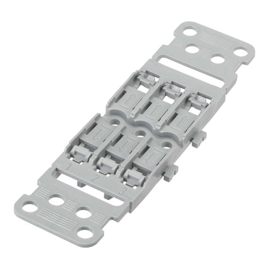 Wago 3 Way Inline Mounting Carrier (Pack of 5)