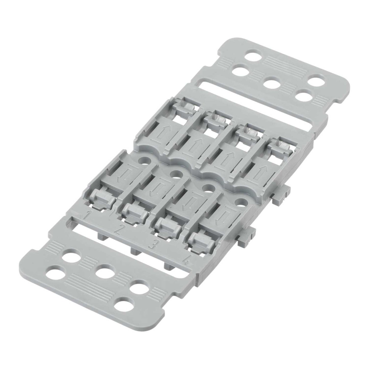 Wago 4 Way Inline Mounting Carrier (Pack of 5)