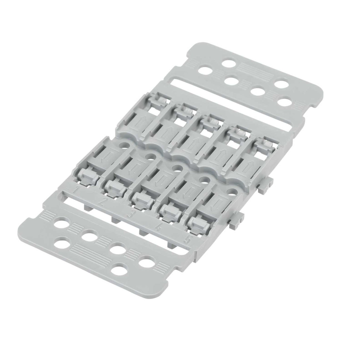 Wago 5 Way Inline Mounting Carrier (Pack of 5)