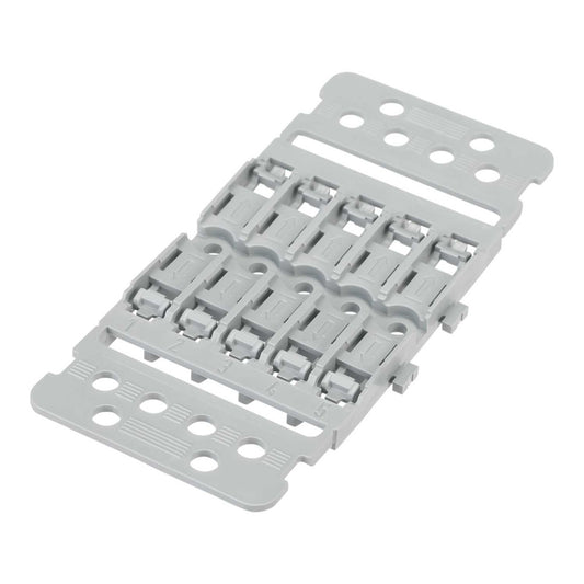 Wago 5 Way Inline Mounting Carrier (Pack of 5)