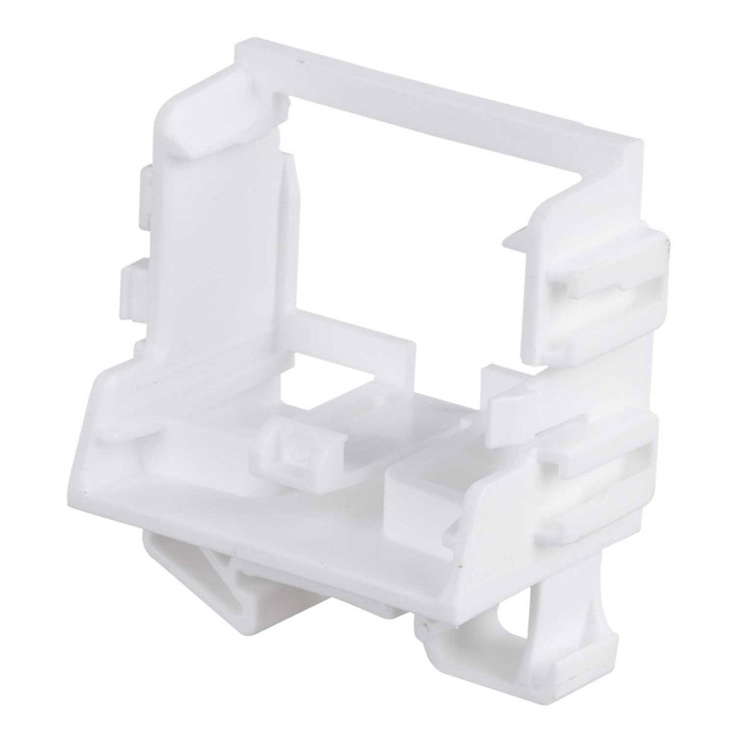 15mm Din Rail Mount for 10 Way Connectors White (Sold in 1's)