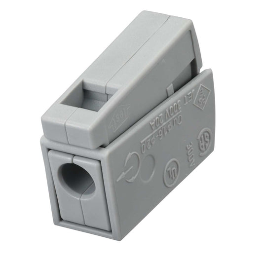 Wago 2 Way 2.5mm Lighting Connector Standard Type Grey (Pack of 15)