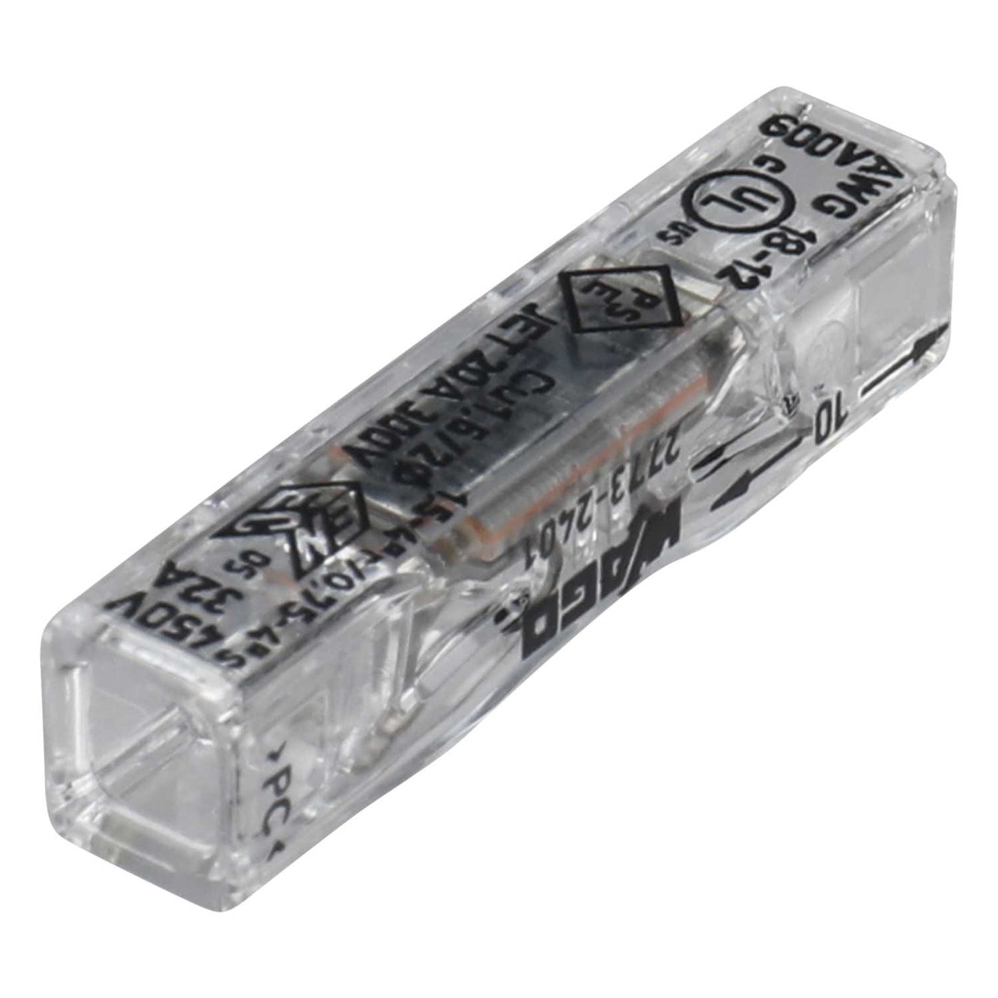 Wago Push Wire Inline Splicing Connector (Pack of 100)