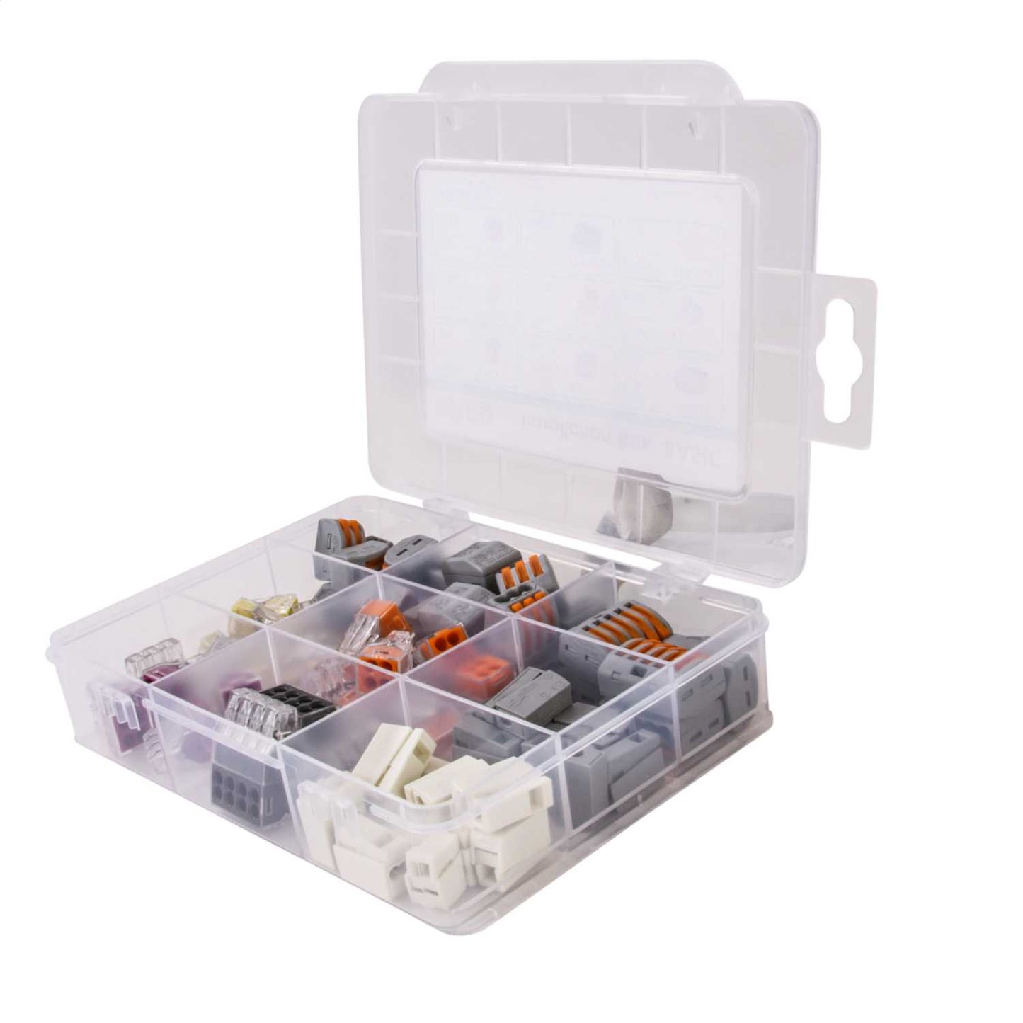 Wago Basic Installation Box with 75 Assorted Connectors and Case