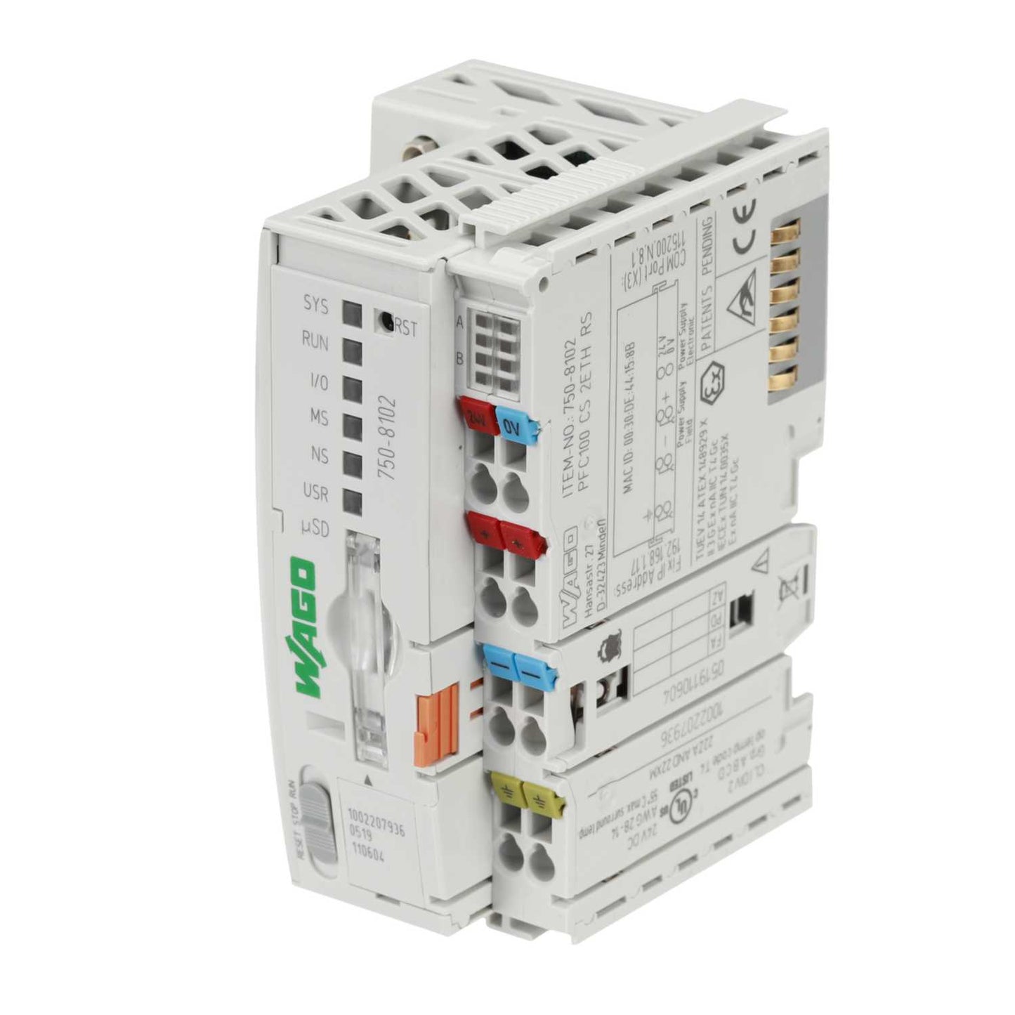 Wago PFC100 MODBUS/TCP/IP (PLC)
