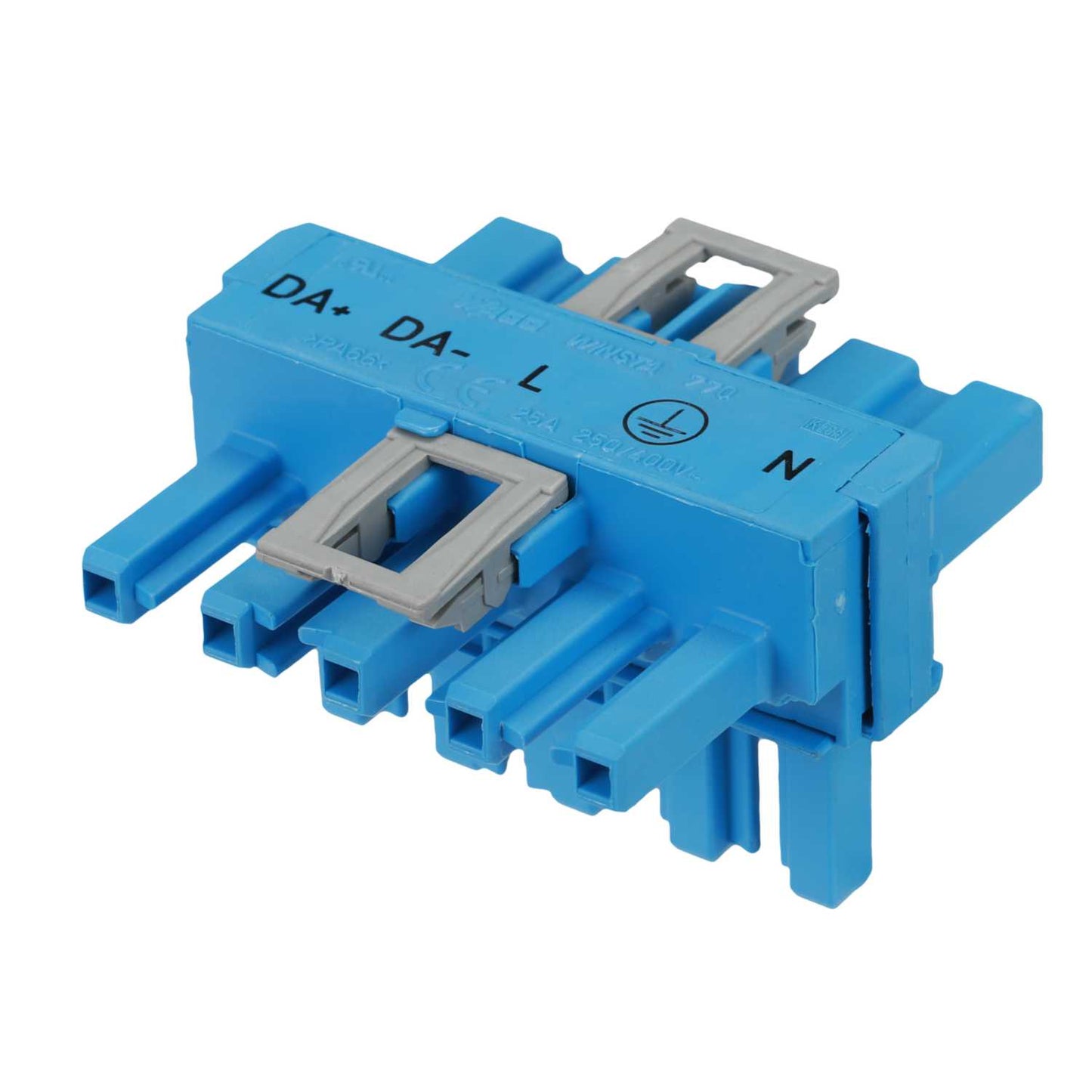 Wago Winsta® 25A 5P Dali T-Distribution Connector 1 x Male Plug / 2 x Female Socket