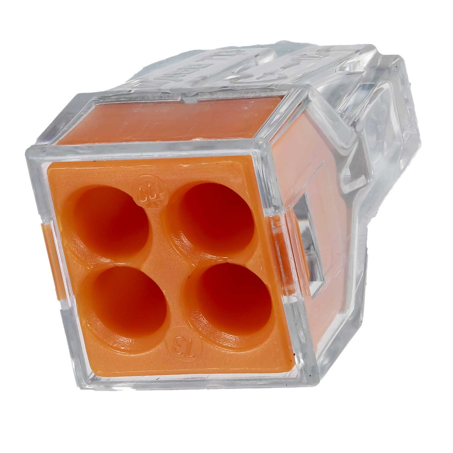 Wago 24A 4 Way 2.5mm Push Wire Connector (Pack of 100)