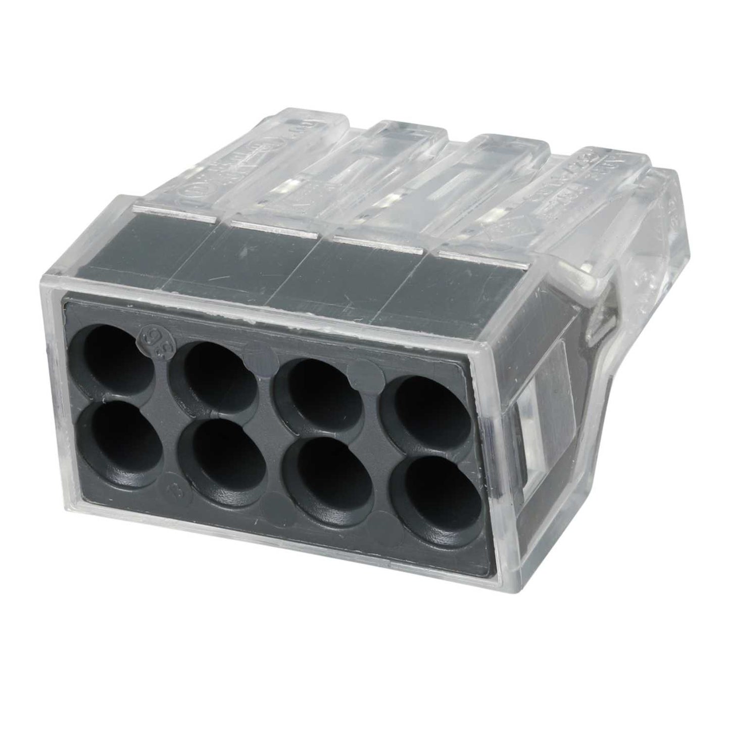 Wago 8 Way 2.5mm Push Wire Connector (Pack of 10)