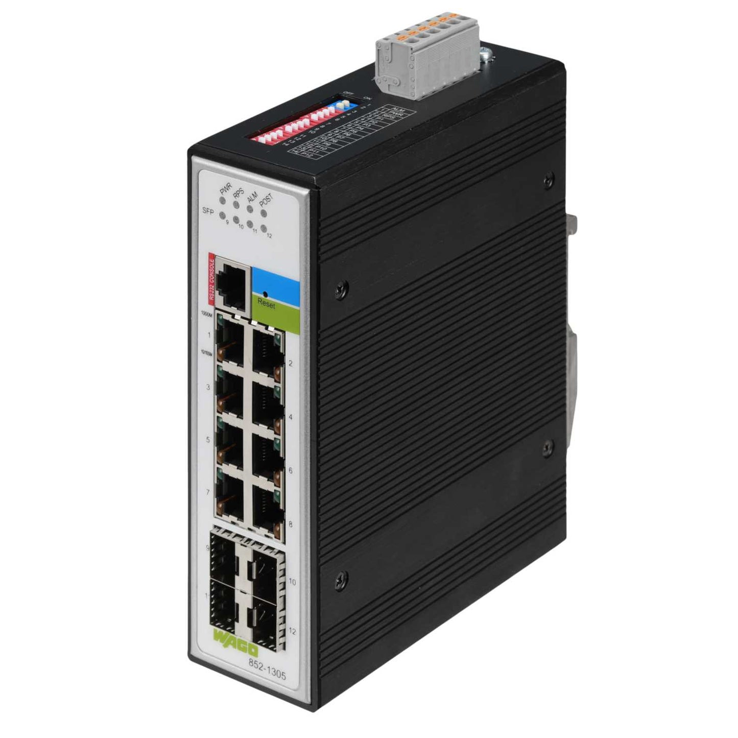 Wago 8 Port Industrial Ethernet Switch 1000 Base T