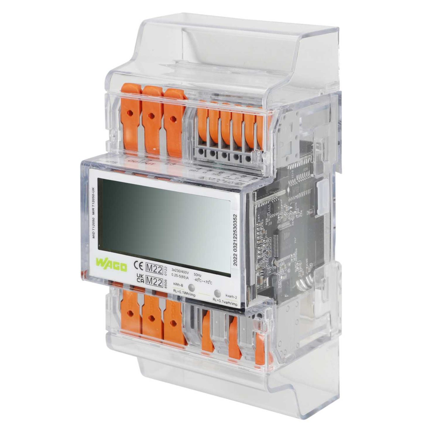 Wago 65A 3 Phase Direct Connection MID Meter 4PS