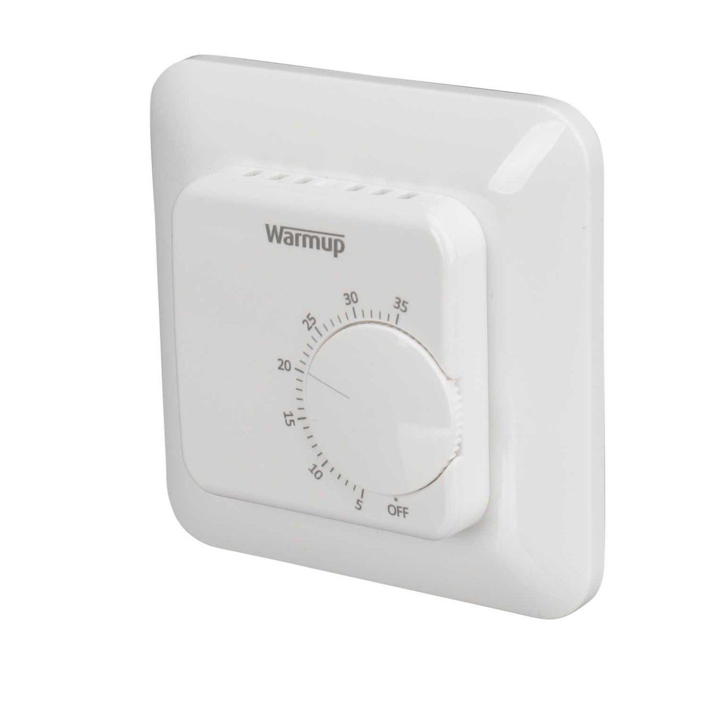 Warmup 16A Manual Thermostat White