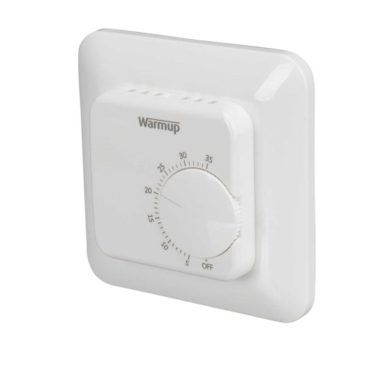 Warmup 16A Manual Thermostat White