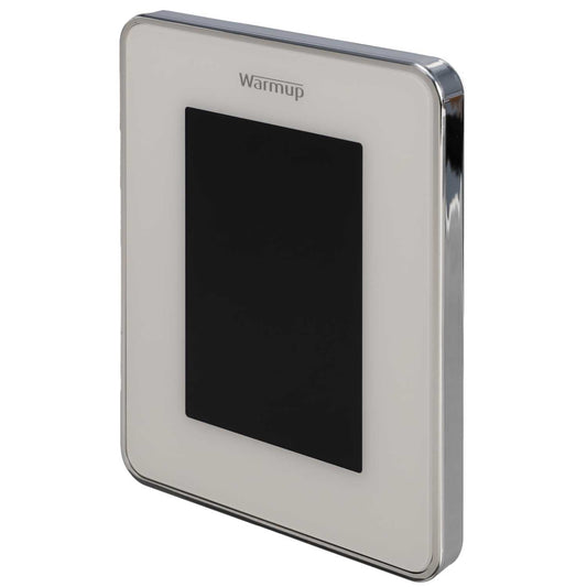 Warmup 6iE Wi-Fi Programmable Thermostat Bright Porcelain
