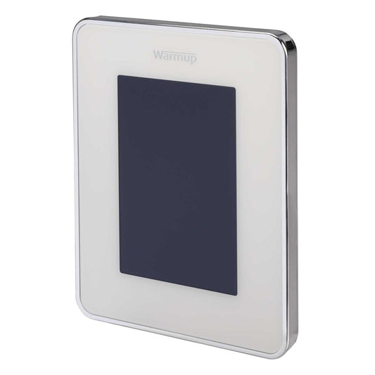Warmup 7iE Smart Matter Wi-Fi Programmable Thermostat Bright Porcelain