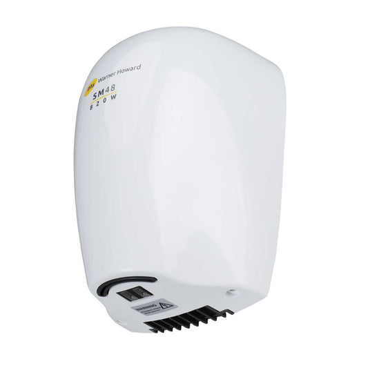 Warner Howard SM Warm 820W Ultra Low Energy Automatic Hand Dryer White