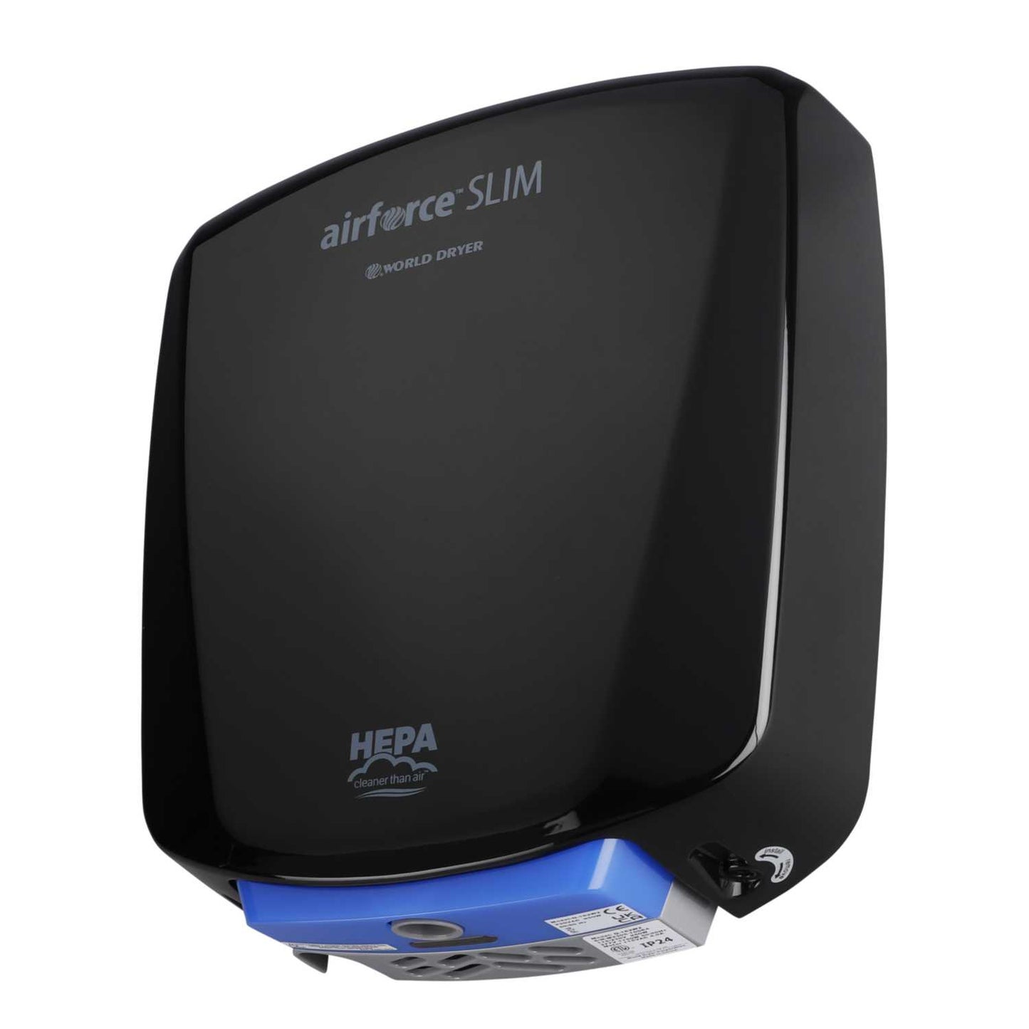 Warner Howard 0.95kW Airforce Slim Hand Dryer Black