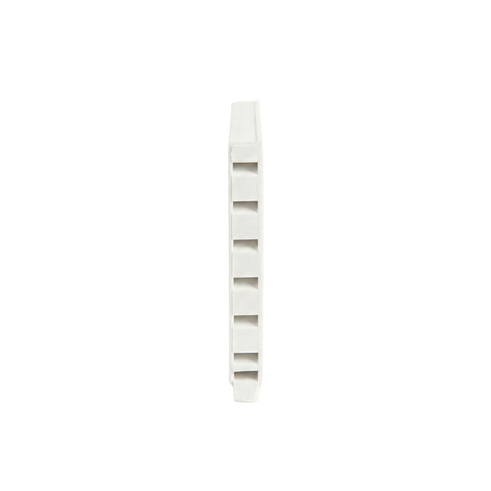 10mm x 65mm Cavity Wall Brick Weep Vent White