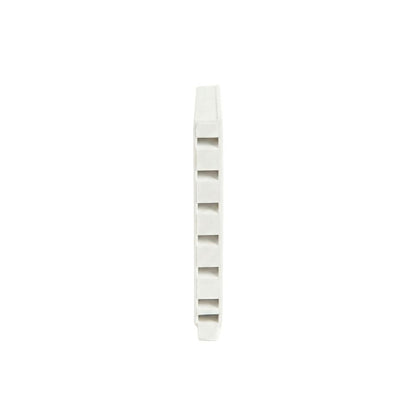 10mm x 65mm Cavity Wall Brick Weep Vent White