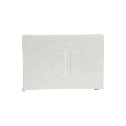 10mm x 65mm Cavity Wall Brick Weep Vent White