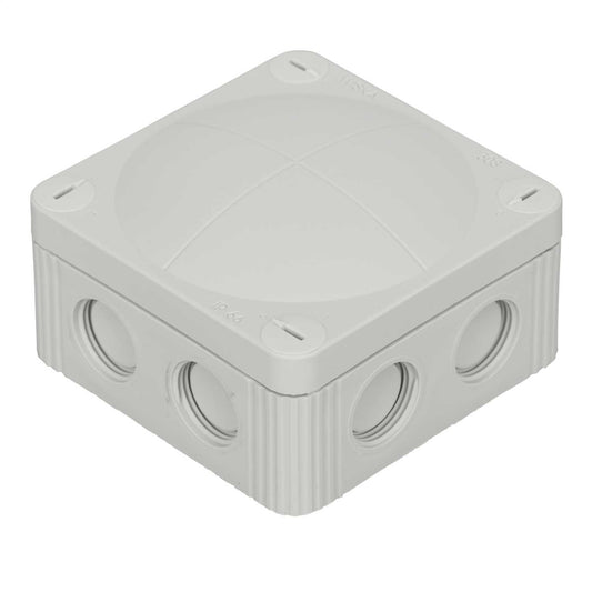 Wiska Combi 308 85mm x 85mm x 51mm PVC Empty Adaptable Box Grey IP66