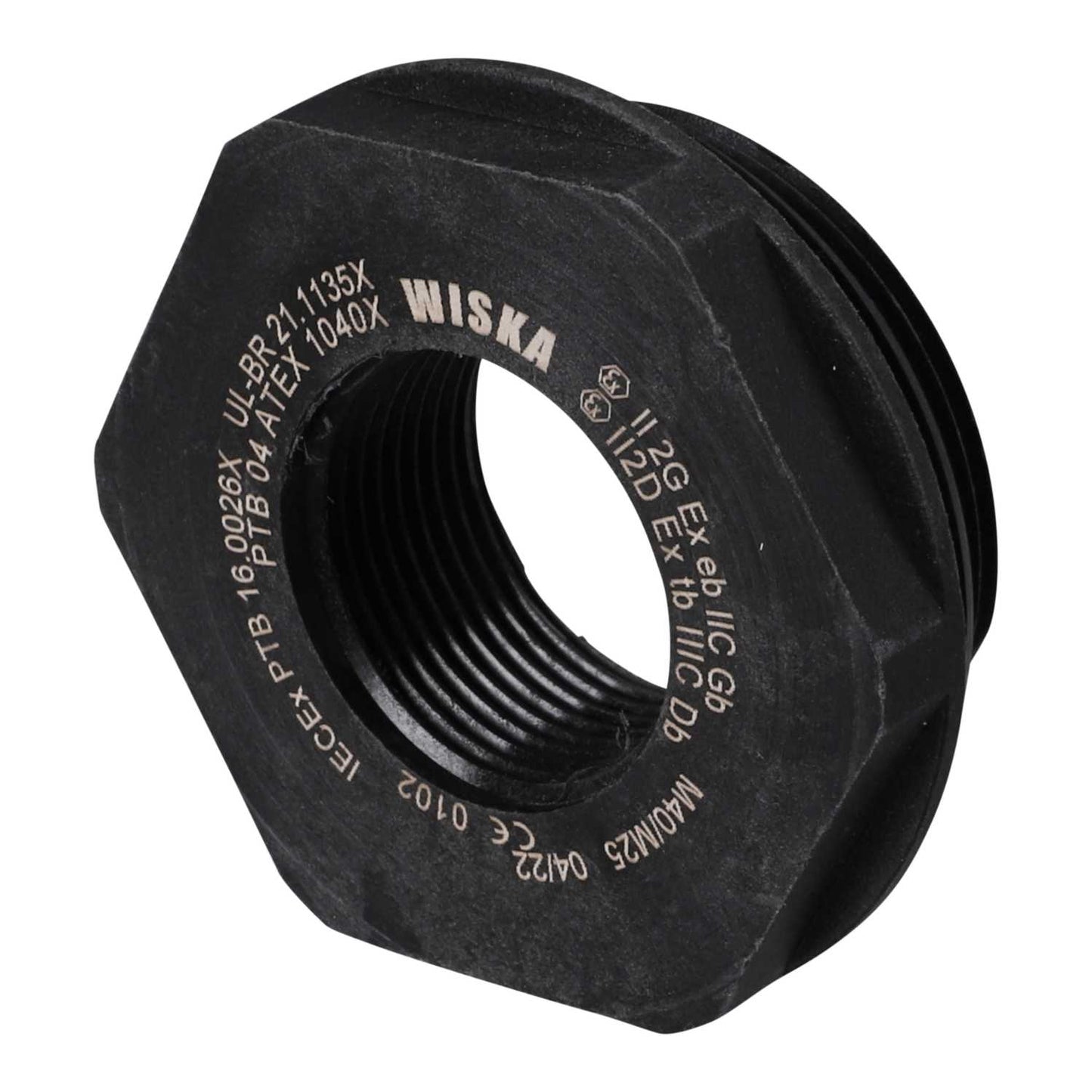 M40 Male x M25 Female Ex Reduction Adaptor Polyamide (Sold in 1's)