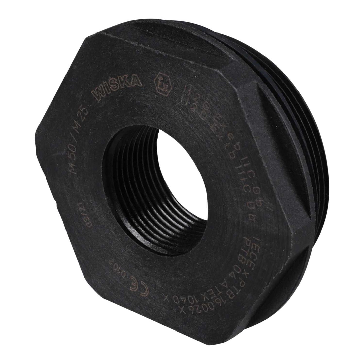 M50 Male x M25 Female Ex Reduction Adaptor Polyamide (Sold in 1's)