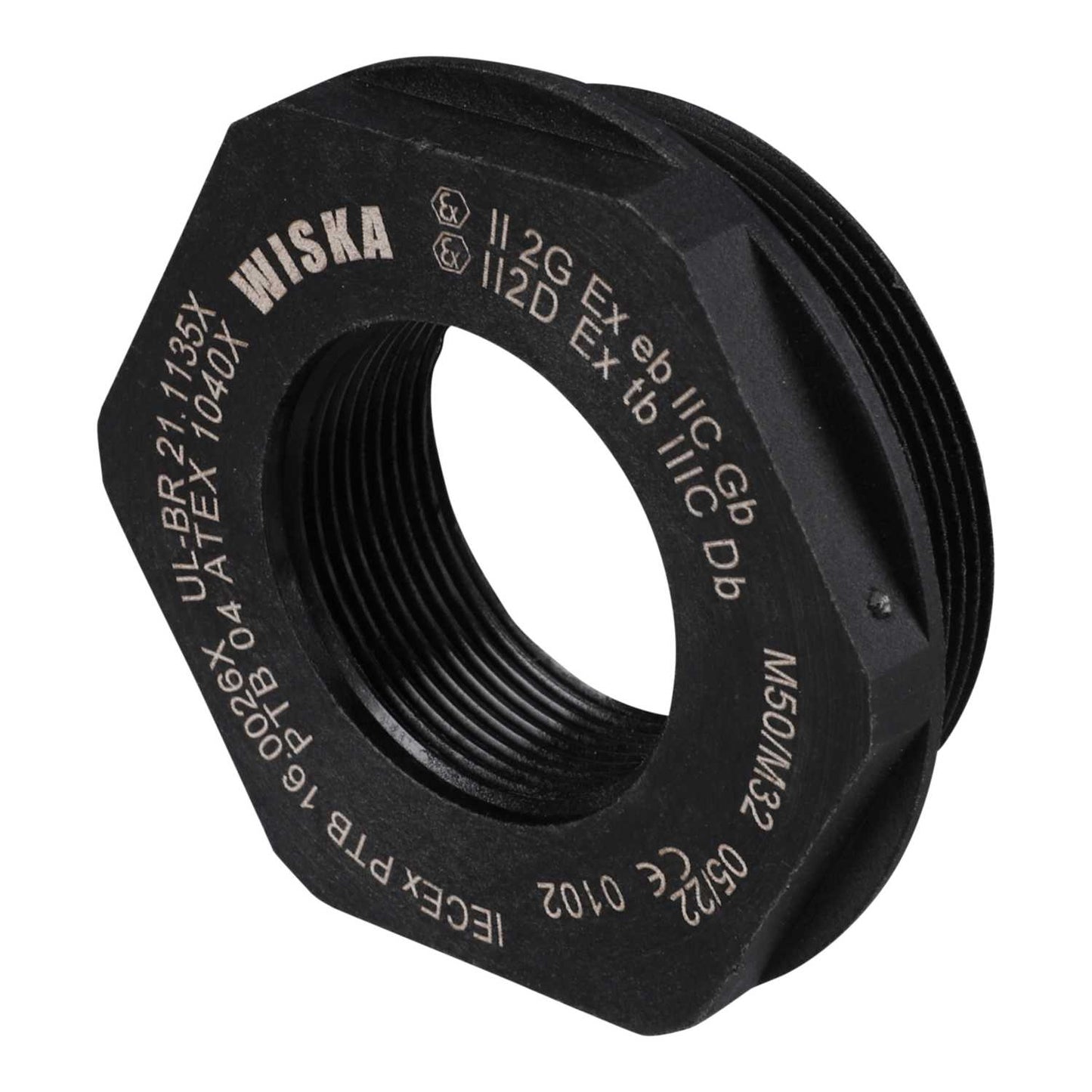 M50 Male x M32 Female Ex Reduction Adaptor Polyamide (Sold in 1's)