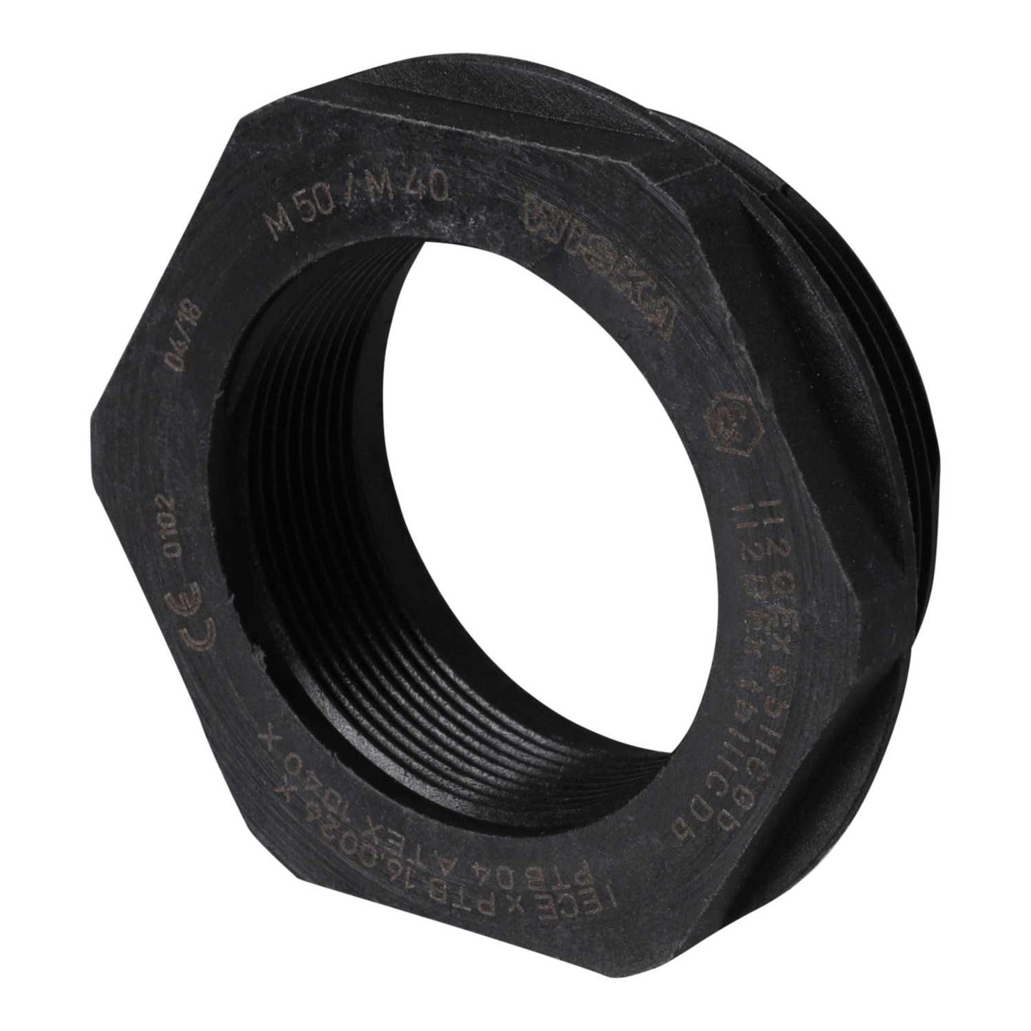 M50 Male x M40 Female Ex Reduction Adaptor Polyamide (Sold in 1's)