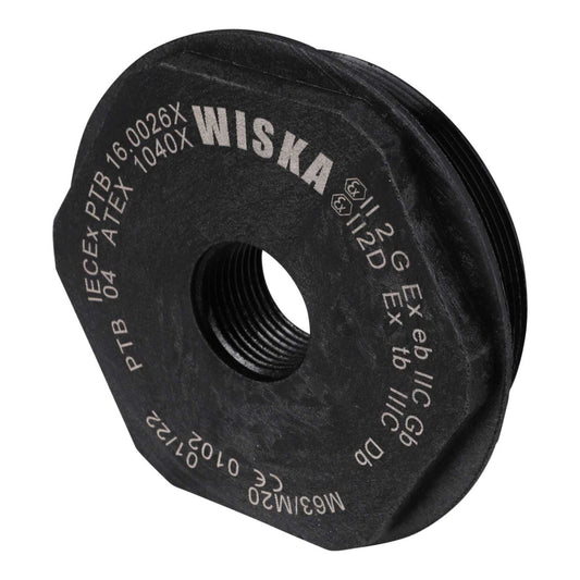 M63 Male x M20 Female Ex Reduction Adaptor Polyamide (Sold in 1's)