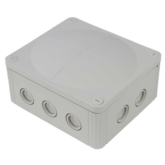 Wiska Combi 1210/5/S 160mm x 140mm x 81mm PVC Adaptable Box Grey IP67