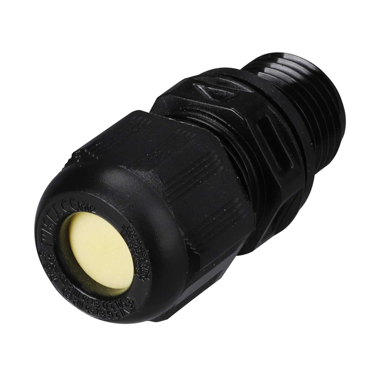 Wiska M16 Ex Cable Gland Only for Increased Safety with Long Thread Black
