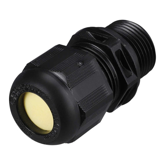 Wiska M20 Ex Cable Gland Only for Increased Safety with Long Thread Black