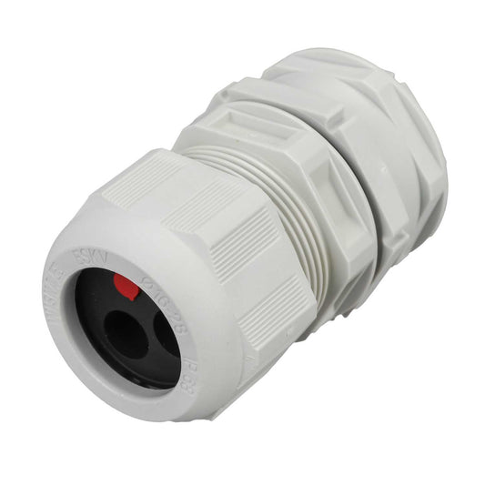 Wiska 40mm IP68 Cable Gland with Multiple Insert / Locknut and Reducer