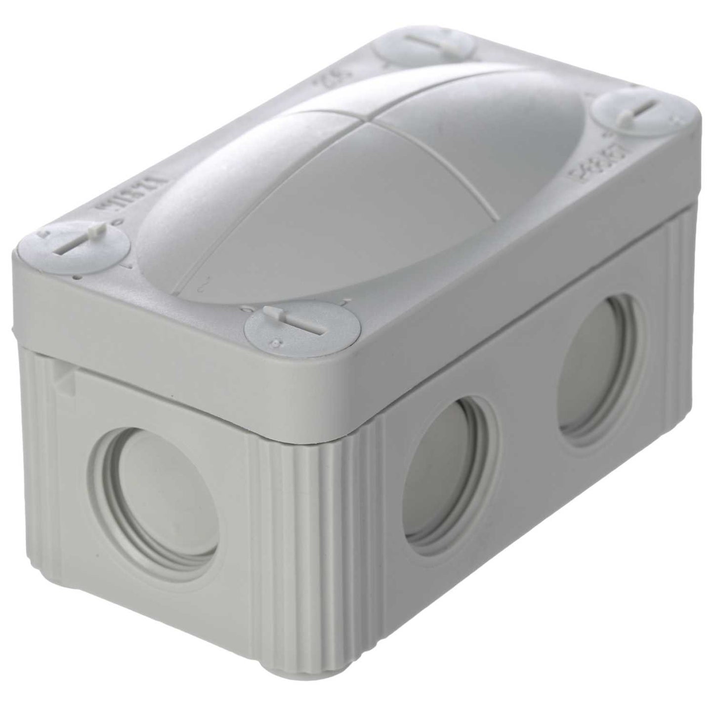 Wiska Combi 206 85mm x 49mm x 51mm PVC Adaptable Box with Wago Connectors Grey IP67
