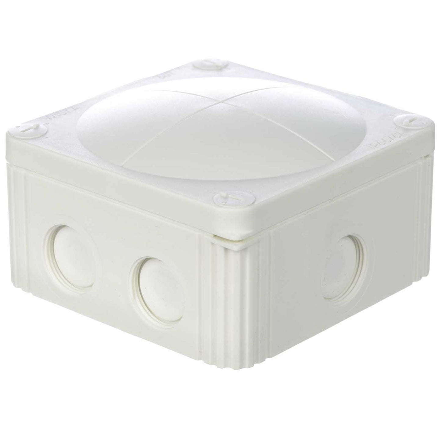 Wiska Combi 607 110mm x 110mm x 66mm PVC Adaptable Box White IP66