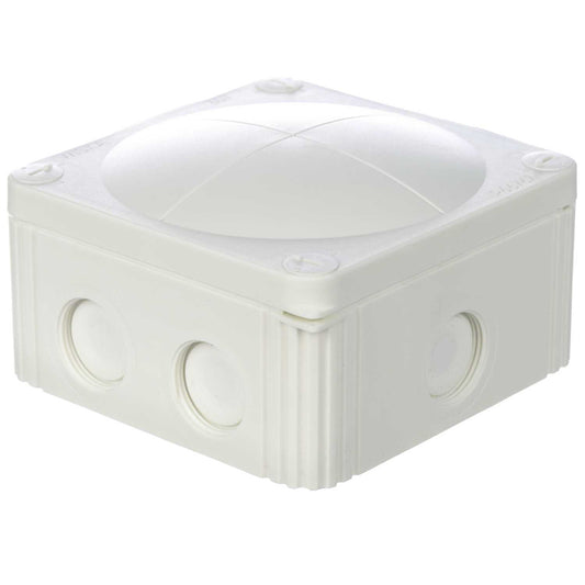 Wiska Combi 607 110mm x 110mm x 66mm PVC Adaptable Box White IP66