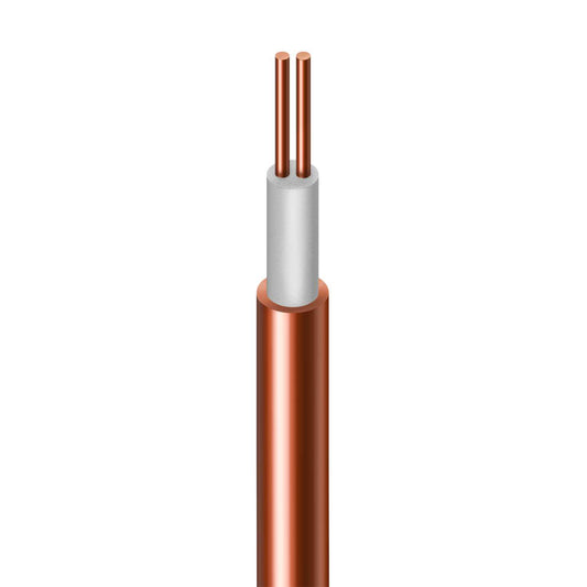 Wrexham 1.5mm² 2 Core Bare Mineral Insulated Cable 500V (100m Drum)