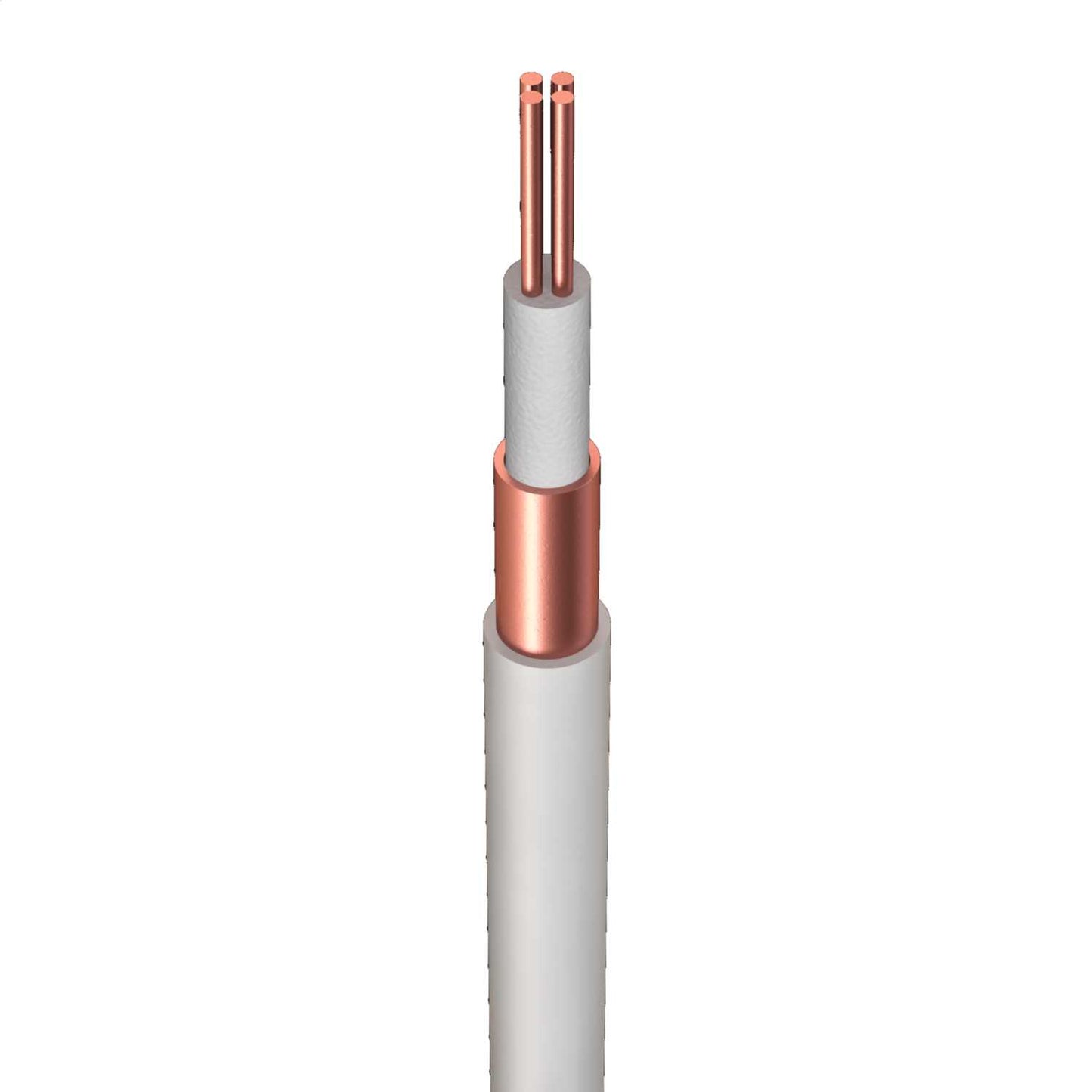 Wrexham 1.5mm² 4 Core LSF Mineral Insulated Cable White 500V (100m Coil)