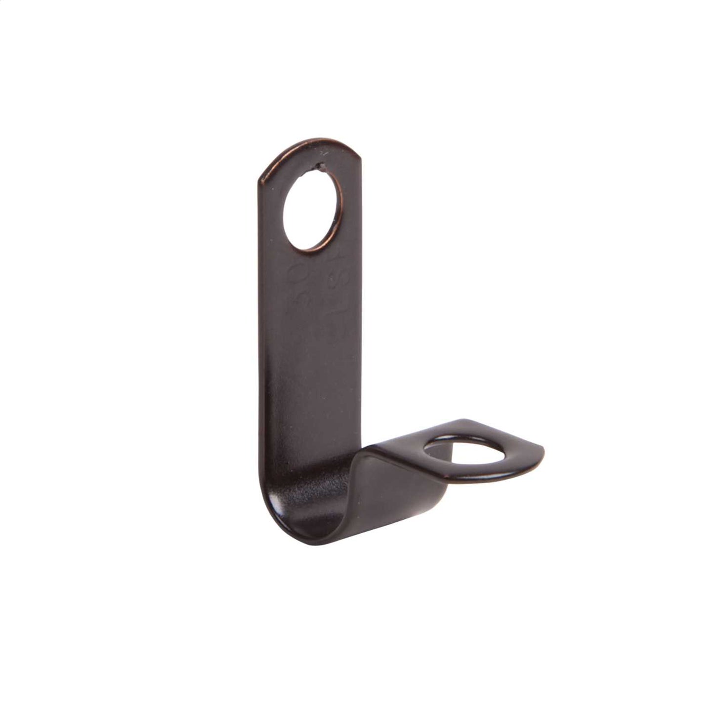 Wrexham LSF Coated Single Fixing P Clip 28 Black (Pack of 50)