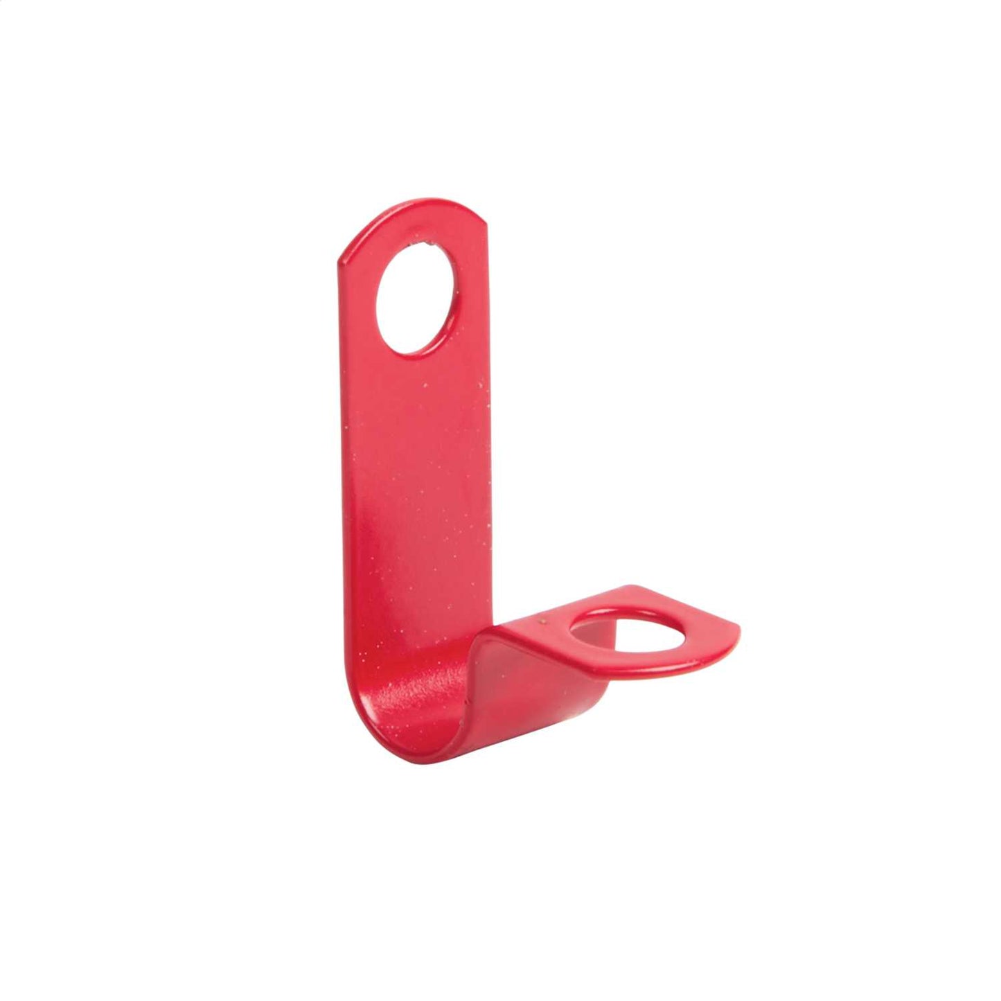 Wrexham LSF Coated Single Fixing P Clip 30 Red (Pack of 50)
